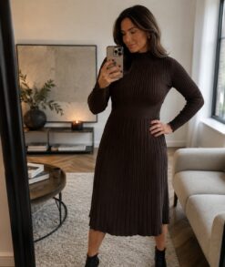 Grace dress Espresso