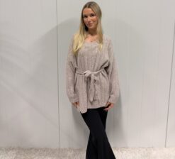 Amelie knit- Ljus beige