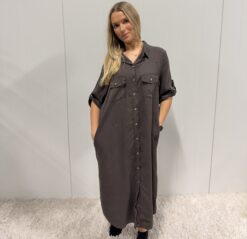 Jeansklänningen "  i lyocell - Espresso 4 pack