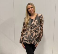Corba blouse - mörk grön