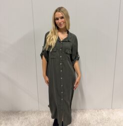 "Jeansklänningen "  i lyocell - Army 4 pack