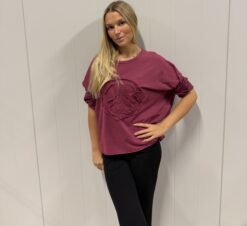 Peace sweater - wine
